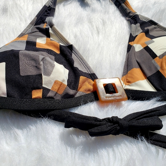 Patterned Swim Top - Picture 2 of 6